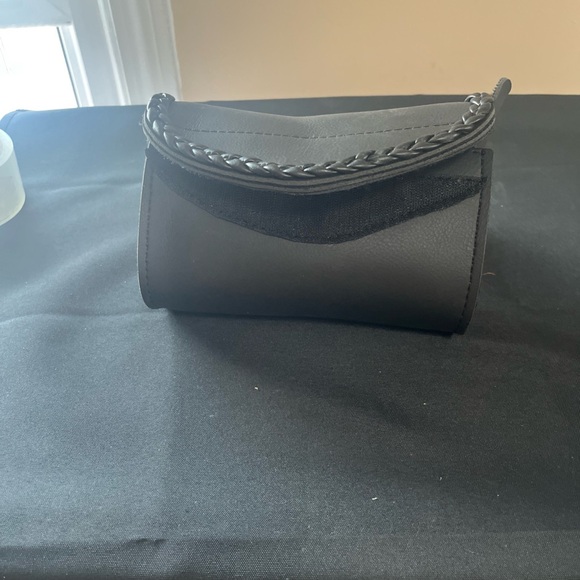 Motorcycle Leather Windshield Bag - Picture 2 of 10